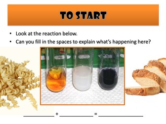 Enzymes - Starch and Amylase Experiment