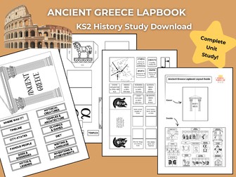 Ancient Greece KS2 History Activities | Lapbook