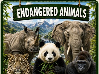 Endangered Animals of the World Flashcards