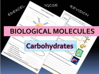 IGCSE Biological molecules revision