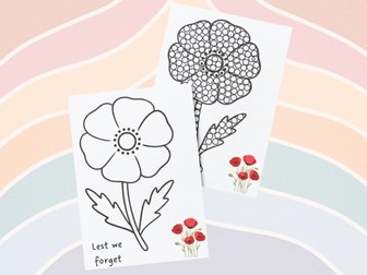Remembrance - Dot Art Poppy Painting