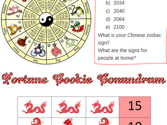 Chinese New Year Maths