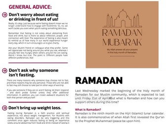 Ramadan Article