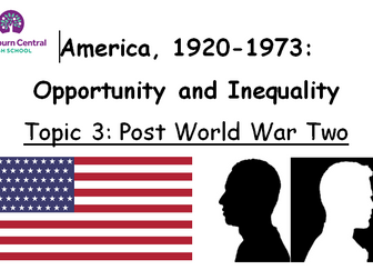 USA 1920-1973 AQA GCSE History Post War