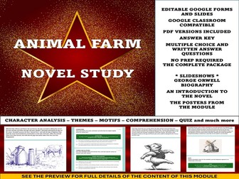 A Novel Study Module for Animal Farm - Literary Module