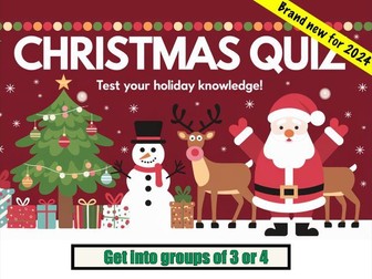 CHRISTMAS QUIZ 2024