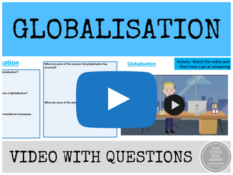 Globalisation - The Features of Globalisation and Opportunities for Businesses