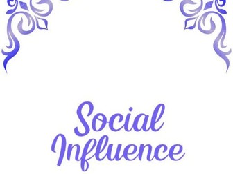 ALevel Psychology Social Influence Notes
