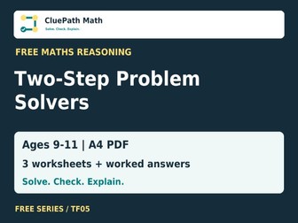 Two-Step Word Problems: Explain and Check