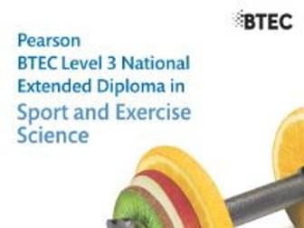 BTEC L3 Sport and Exercise Science U2: Functional Anatomy Practice Exams 1-5