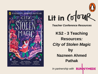 City of Stolen Magic - Lit in Colour Teacher Conference