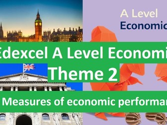 Edexcel A Level Economics Theme 2 - 2.1 Measures of economic performance