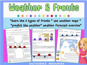Weather Fronts And Weather Forecast