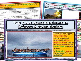 WJEC GCSE Theme 7: Social Development Issues: L4: Refugee Crisis