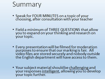 AQA GCSE Speaking & Listening guide