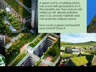 Sustainability - Buildings, land use & energy