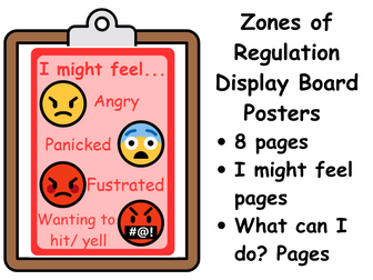 Zones of Regulation Display