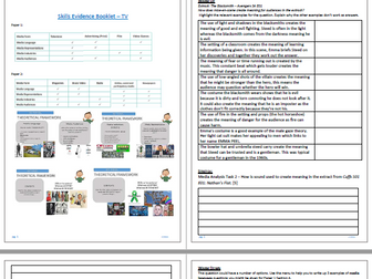 GCSE OCR Media Studies - Students Skills Booklets