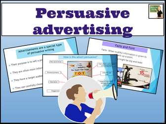 English- Persuasion (adverts, leaflets and formal writing) KS2 by