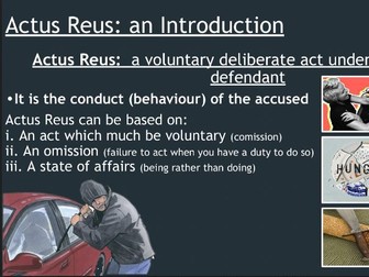 Actus Reus