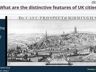 Lesson 1 and 2 Features of a UK city - Birmingham