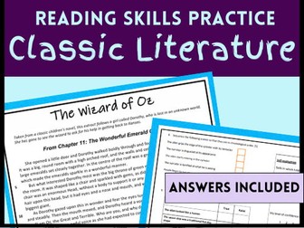 National Reading Test Wales Classroom Practice