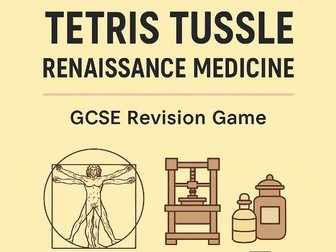 Renaissance Medicine Tetris Game- Interactive History Revision