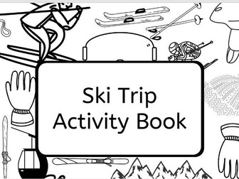 Ski Trip Activity Booklet