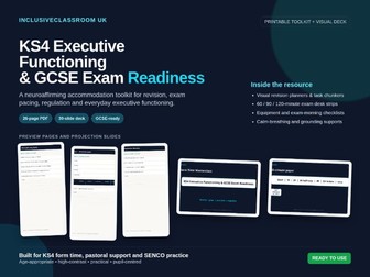 GCSE Exam Readiness Accommodation Toolkit