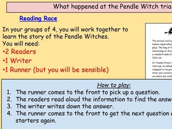 16th and 17th century witchcraft - What happened at the Pendle Witch Trials?