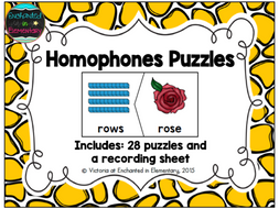 Homophone Puzzles