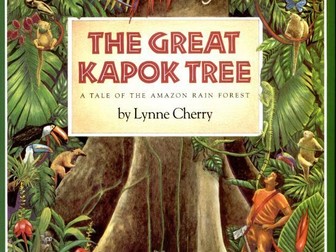 Year 4 English - narrative writing unit - The Great Kapok Tree by Lynne Cherry