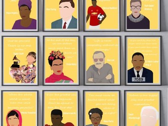 Inspirational people posters