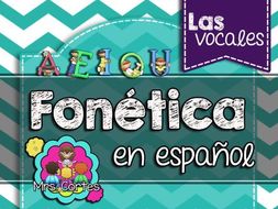 Spanish Phonics Book Set #1: Las vocales