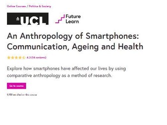 MOOC - An Anthropology of Smartphones