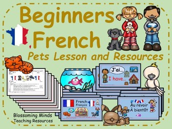French lesson and resources : Pets