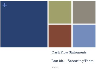 Accounting A-Level Resource - Assessing the CASH FLOW statement