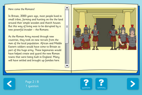 Black History in Britain Interactive Information Book and Questions - Reading Level B - KS2