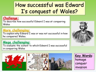 Edward I + Wales