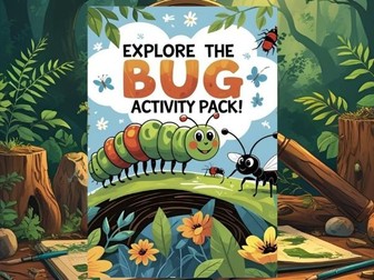 Nature Bug and insect activity Booklet