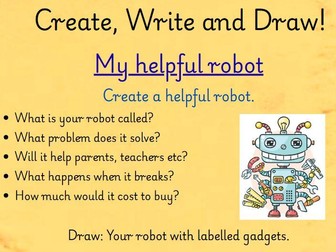 Create, Write and Draw! – Creative Morning Work & Early Finisher Activities