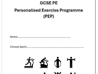 GCSE PE Edexcel PEP Plan