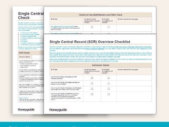 Single Central Record Compliance Bundle