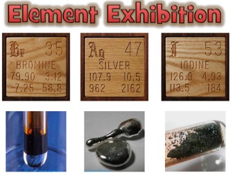 Atoms and elements - Element exhibition