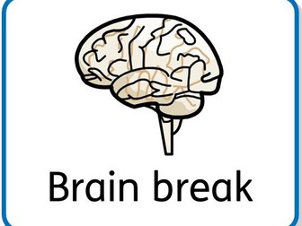 Brain break cards
