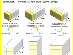 volume worksheets teaching resources