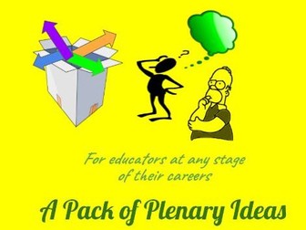 A Pack of Plenary Ideas