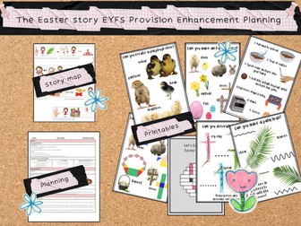 The Easter Story EYFS provision enhancement planning