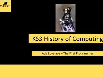 Lesson 2: Ada Lovelace - KS3 History of Computing