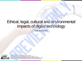 Impacts of Digital Technology - Lesson 1 - Changing World